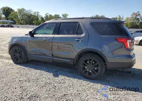 2017 Ford Explorer Xlt from USA, damaged, VIN 1FM5K7D82HGC12518